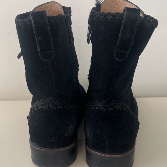 Jack Rogers Size 8 Suede Gemma Lace Up Booties - Picture 7 of 8